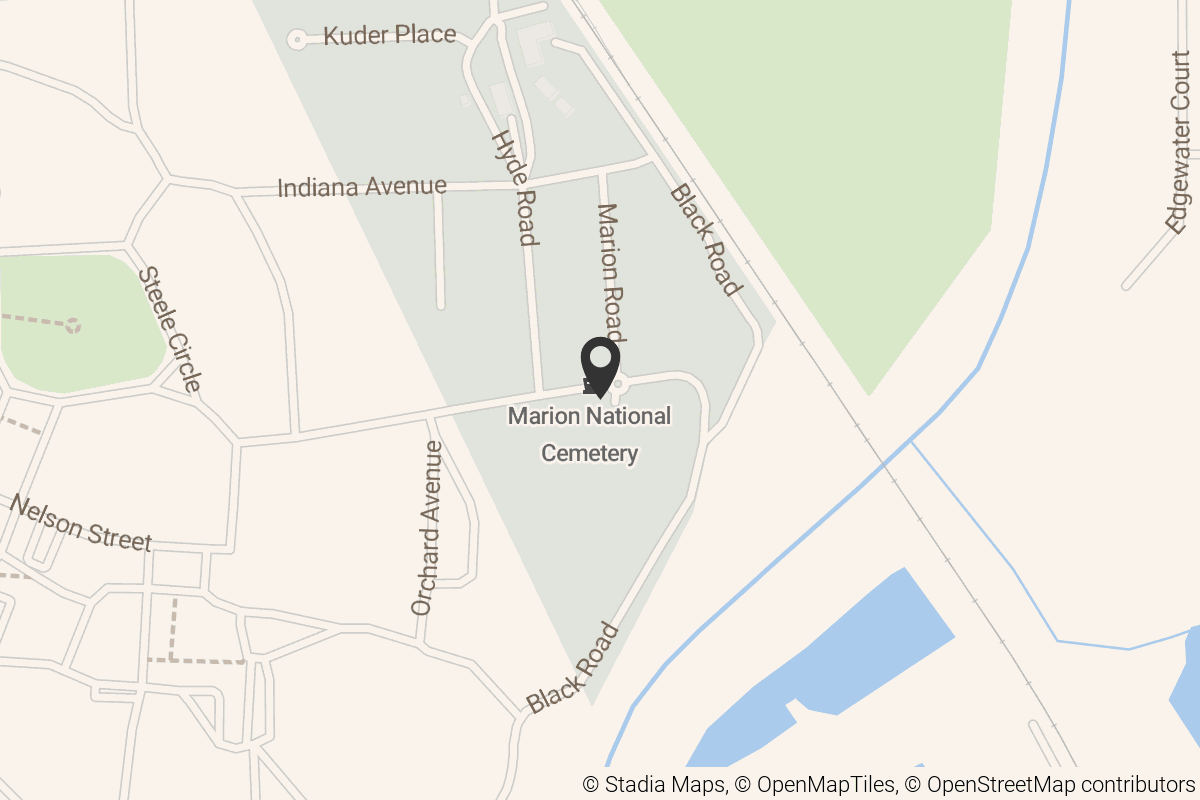 Map with location marker