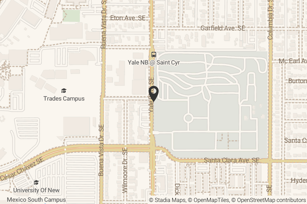 Map with location marker