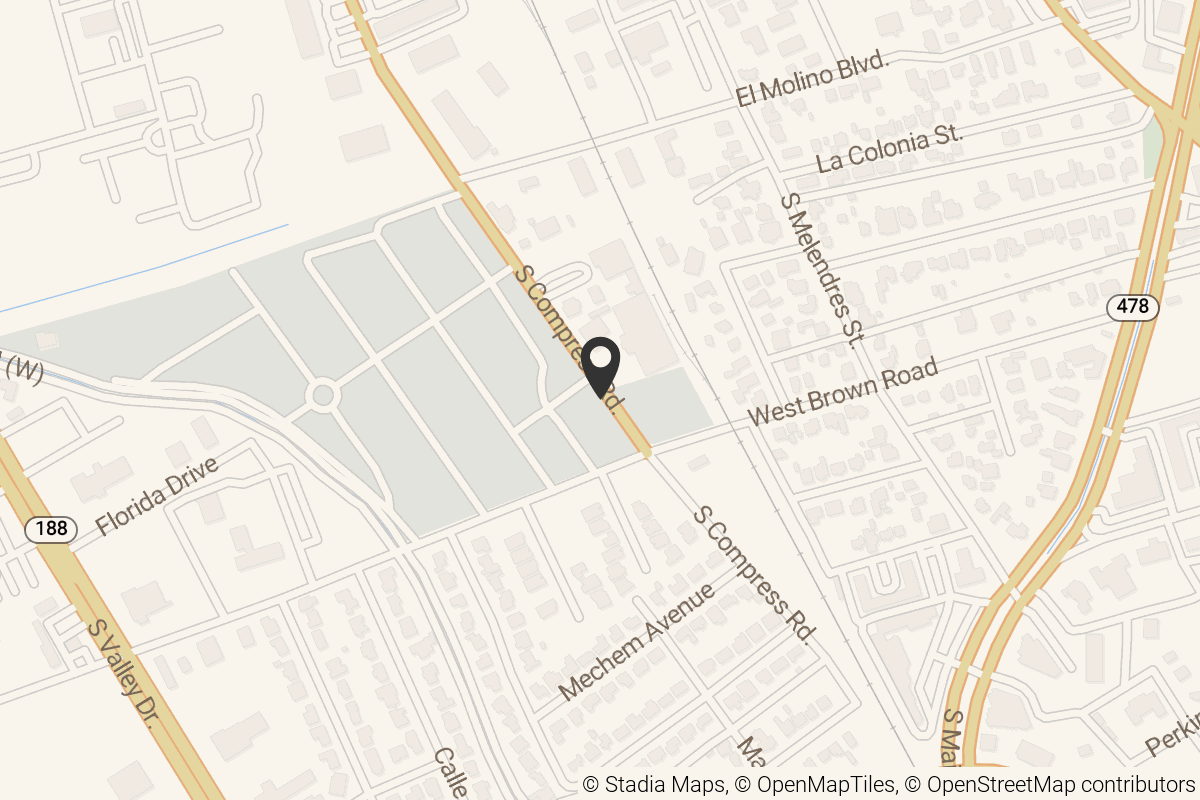 Map with location marker