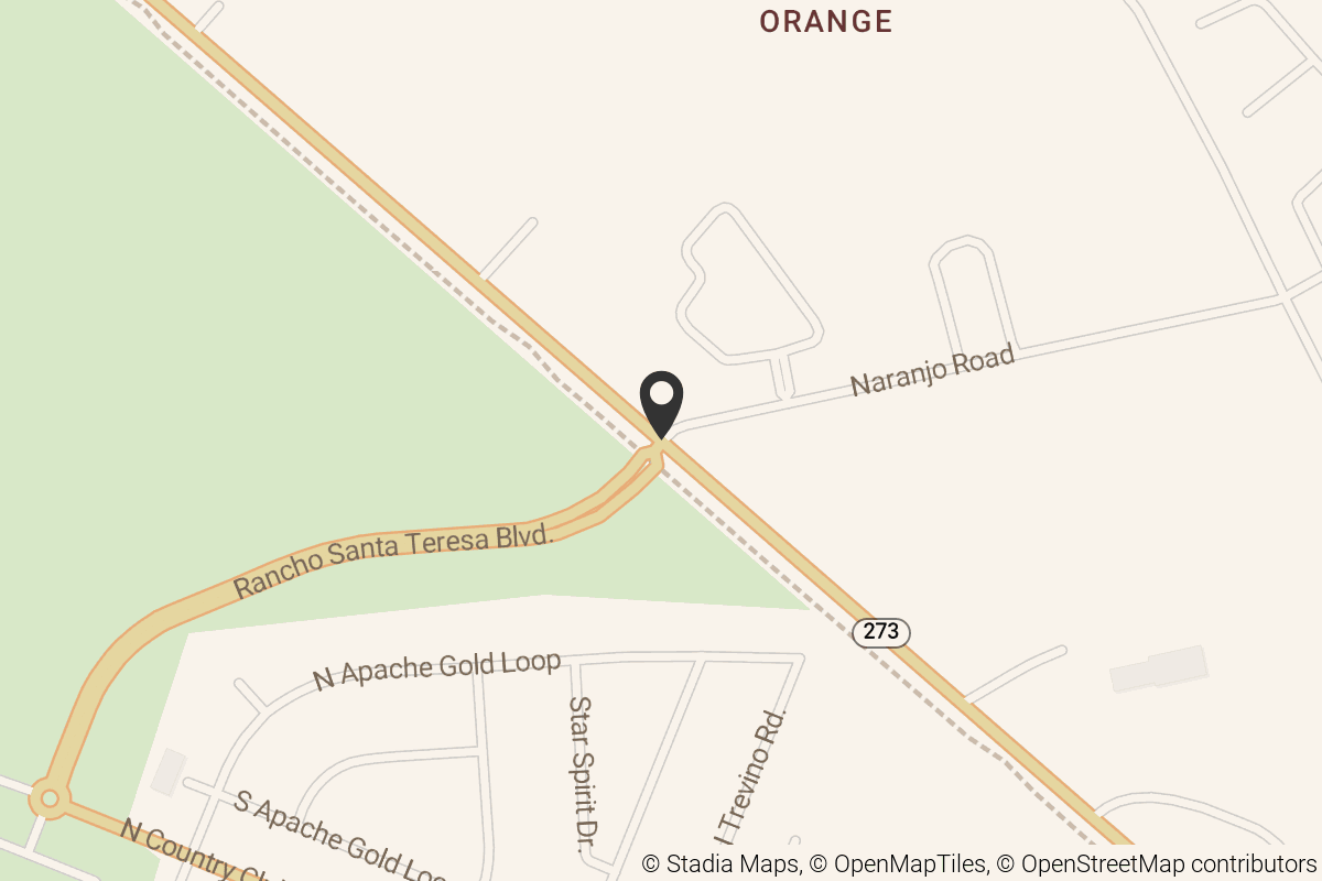 Map with location marker