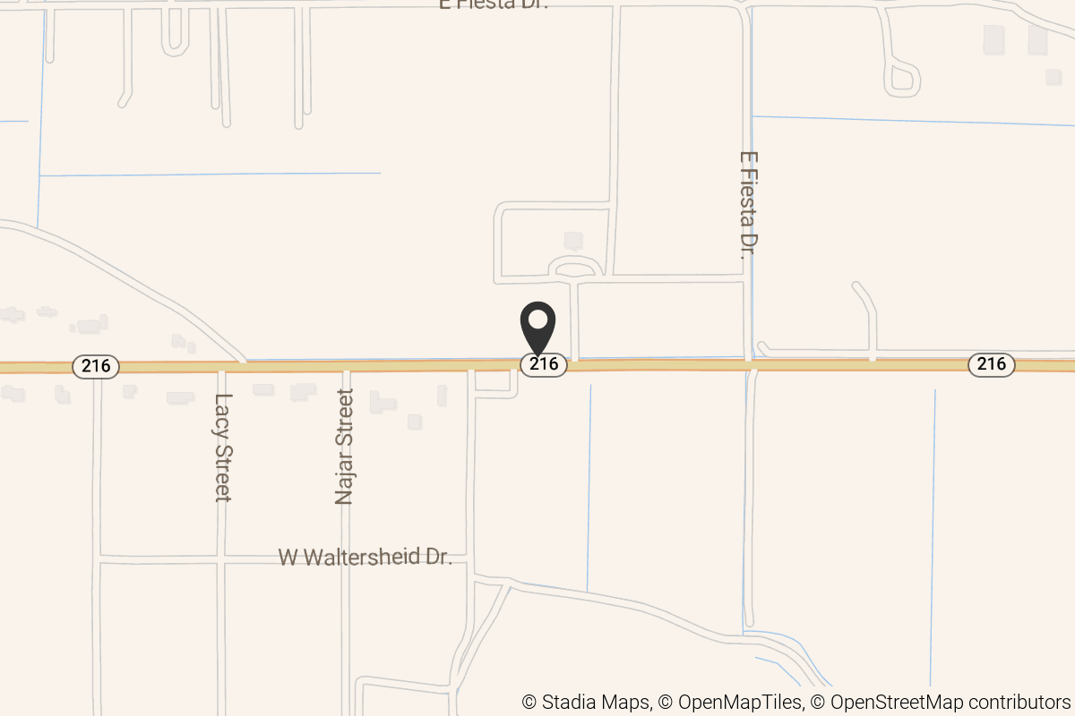 Map with location marker