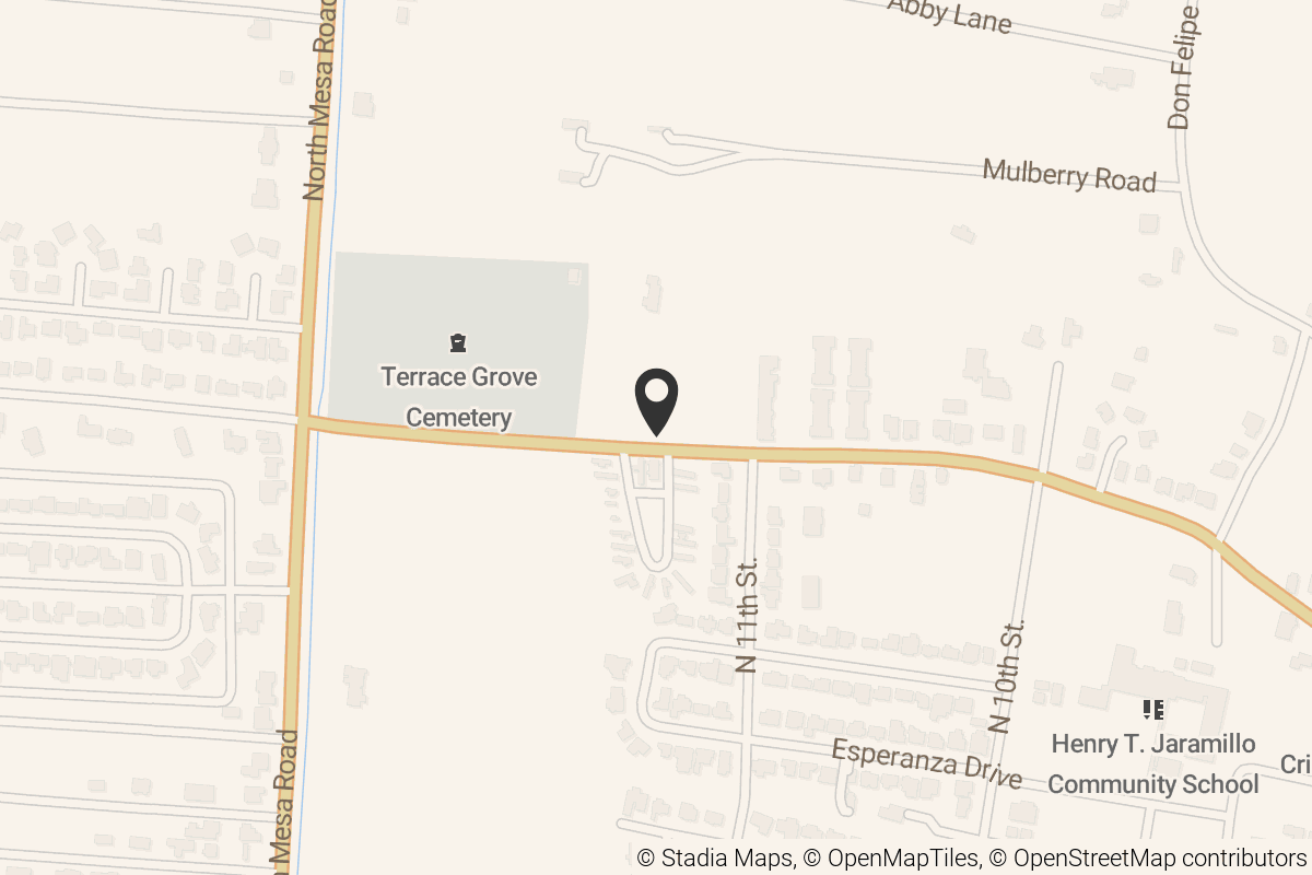 Map with location marker