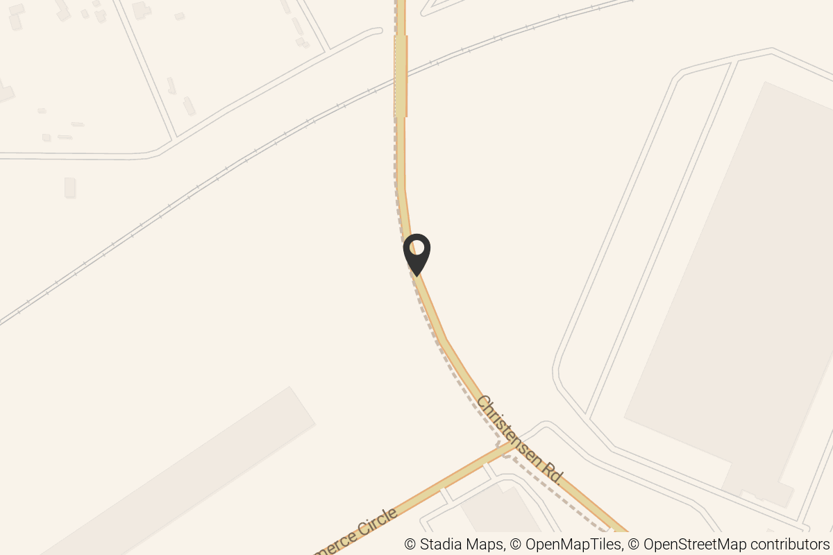 Map with location marker