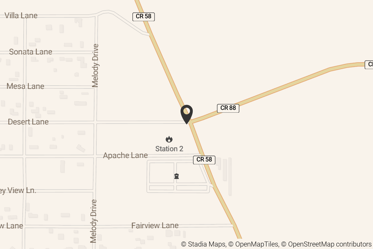 Map with location marker