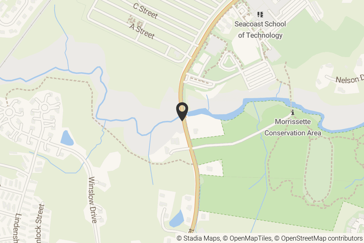 Map with location marker