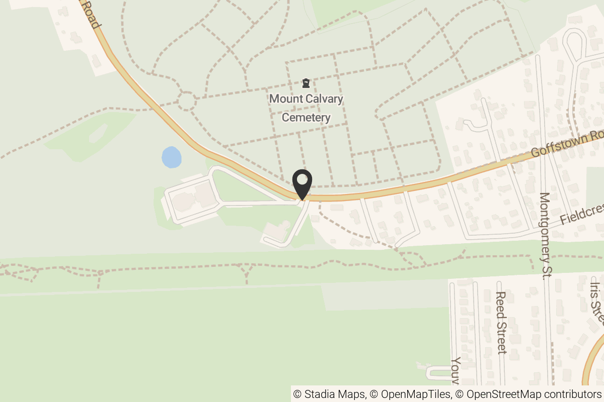 Map with location marker