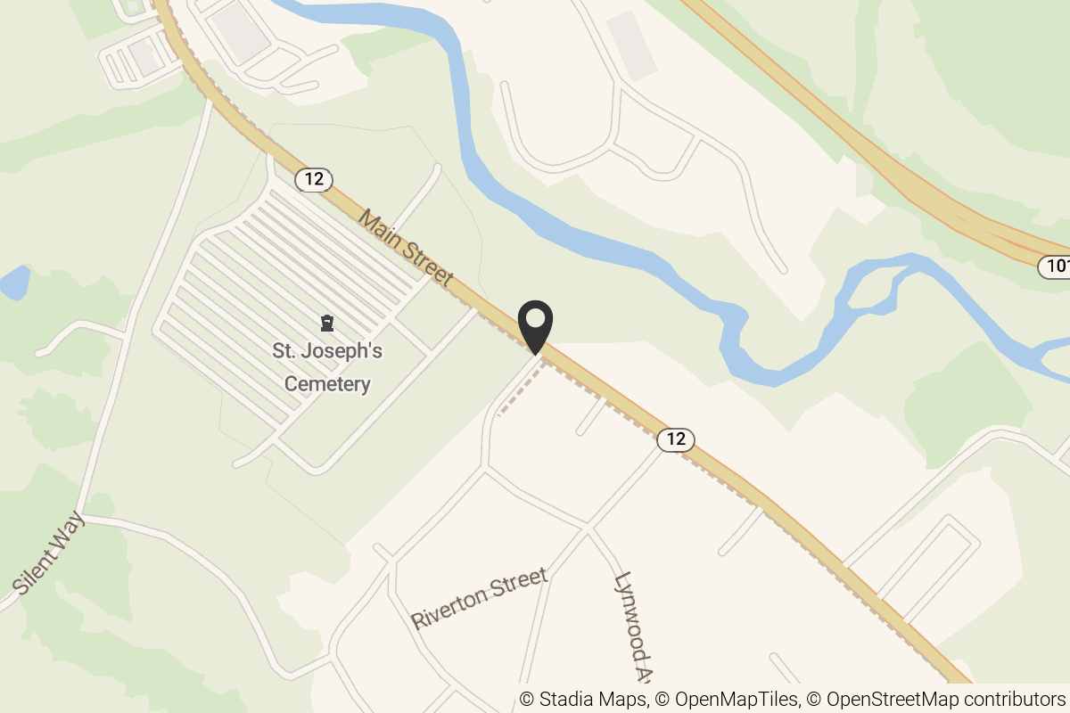 Map with location marker