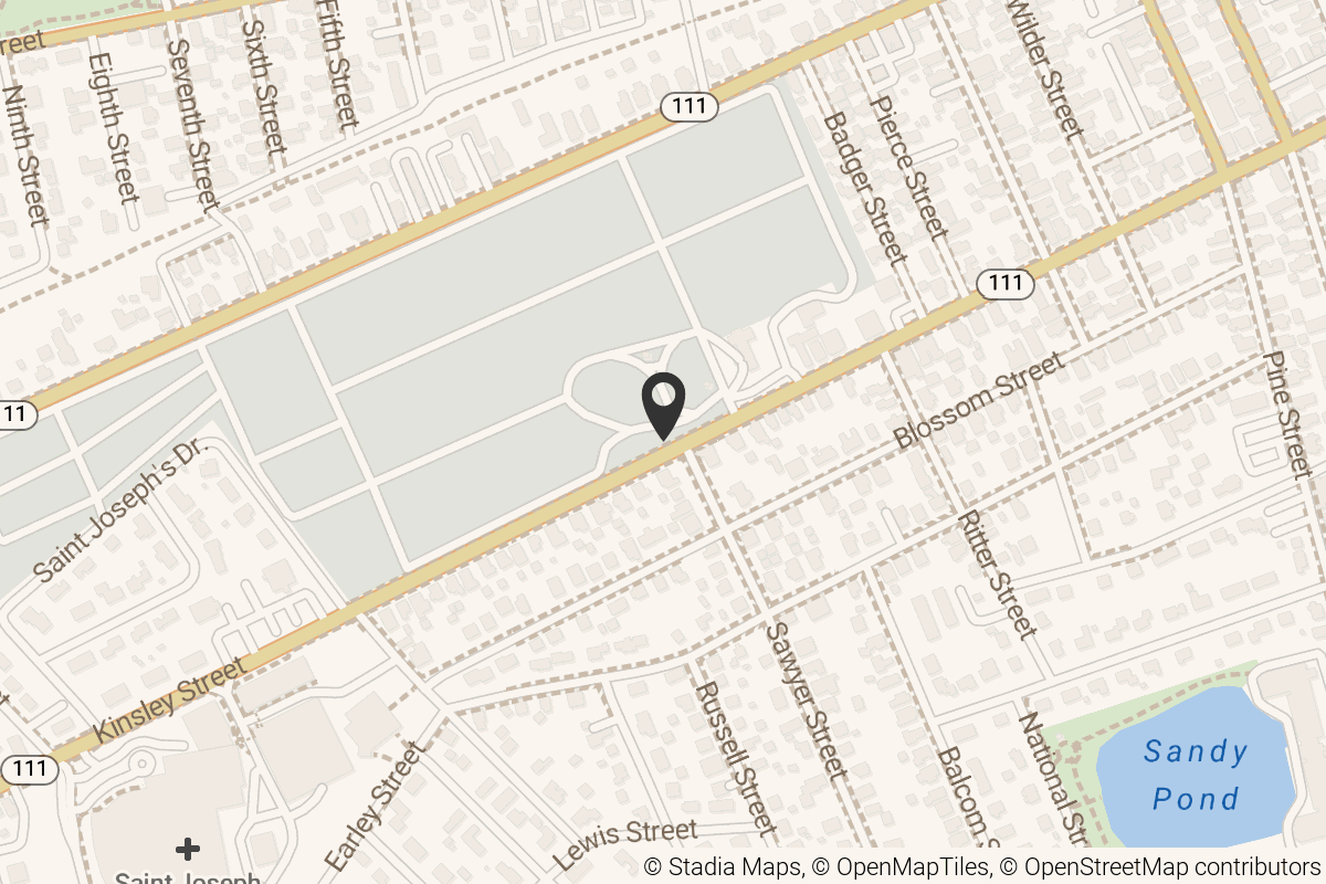 Map with location marker