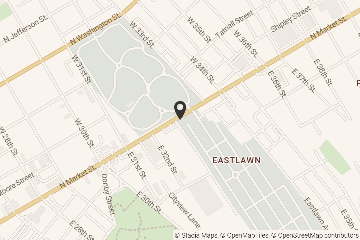 Map with location marker