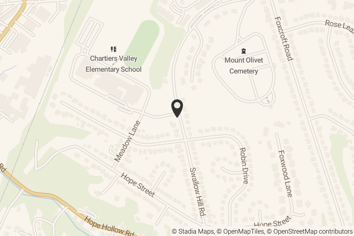 Map with location marker