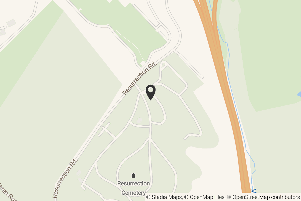 Map with location marker