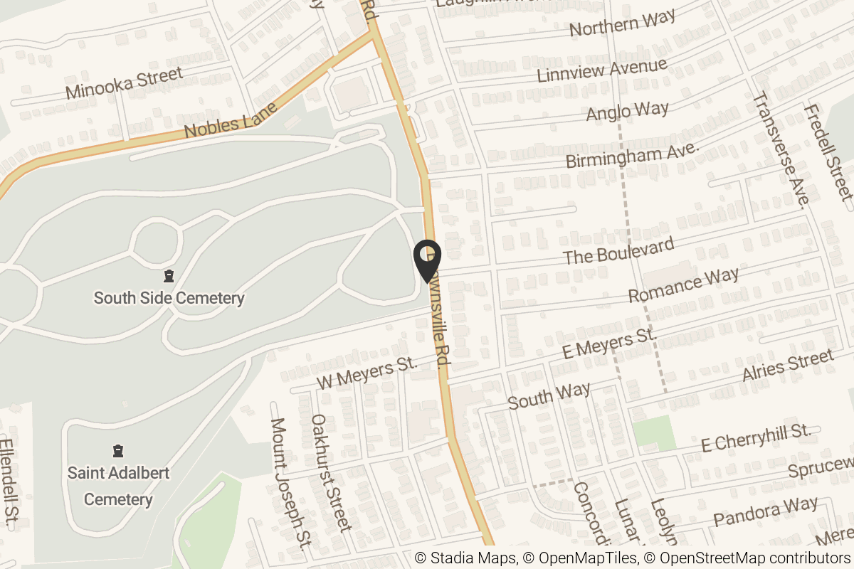 Map with location marker