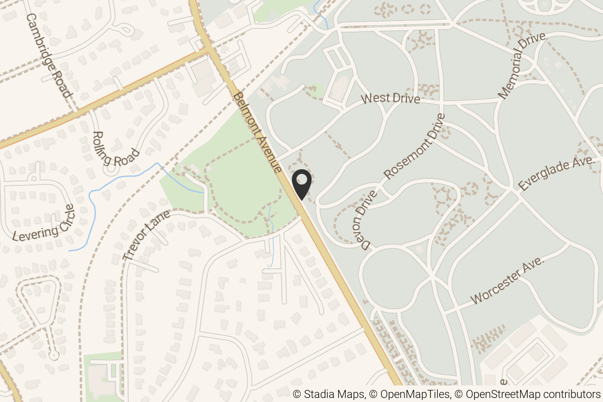 Map with location marker