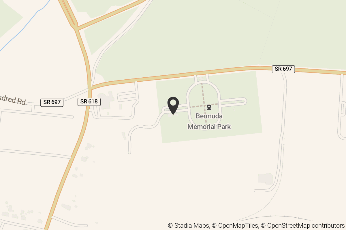 Map with location marker