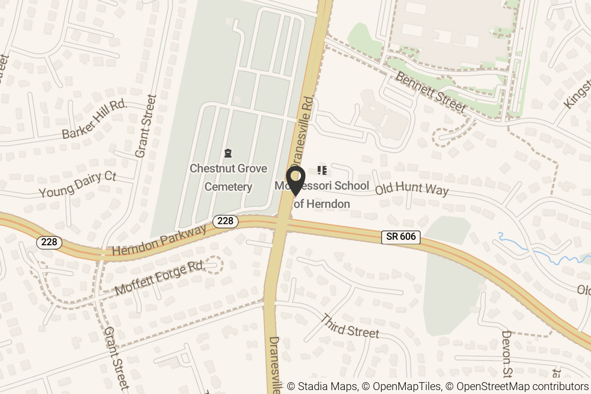 Map with location marker