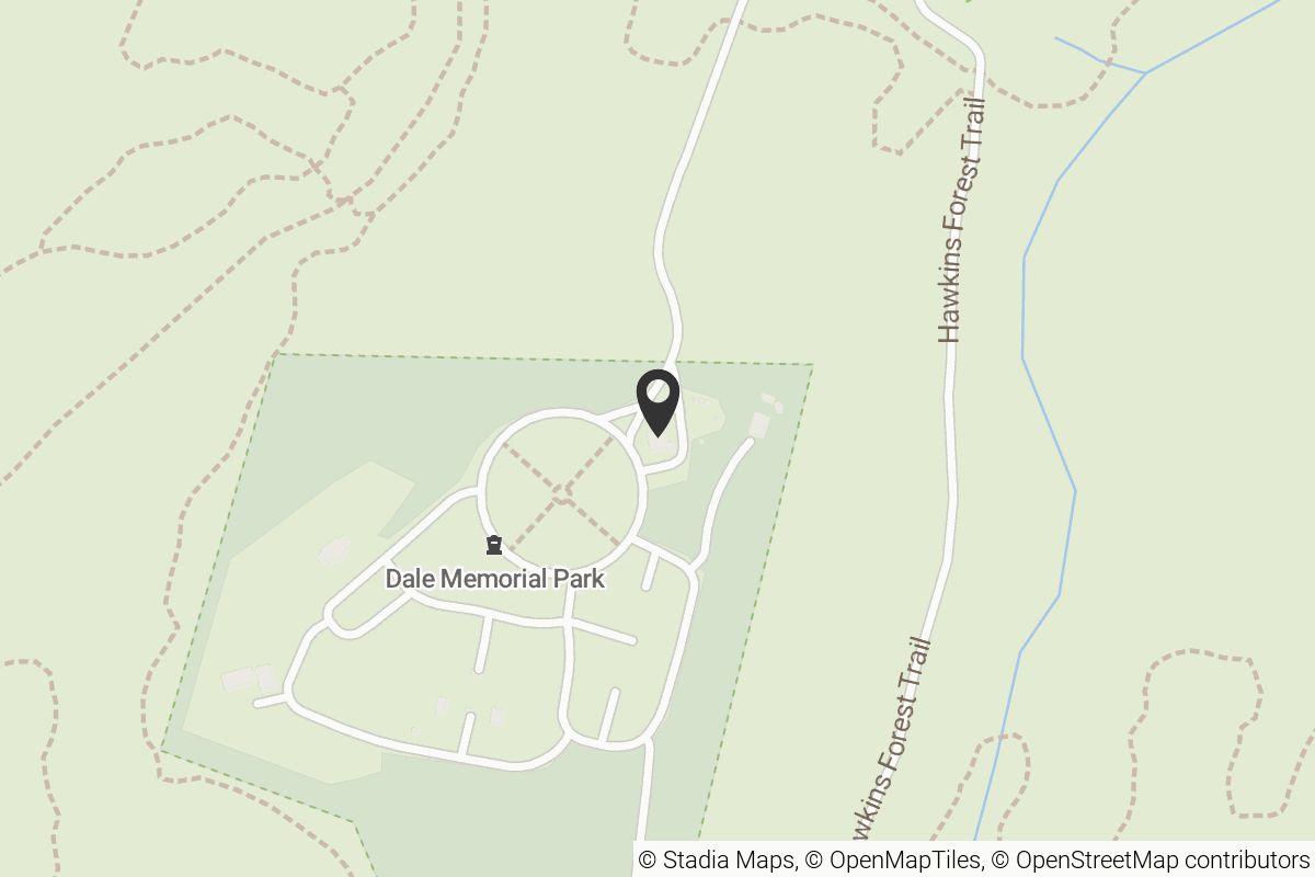 Map with location marker