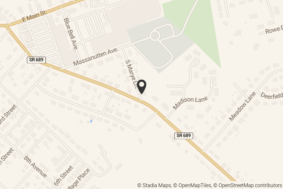 Map with location marker