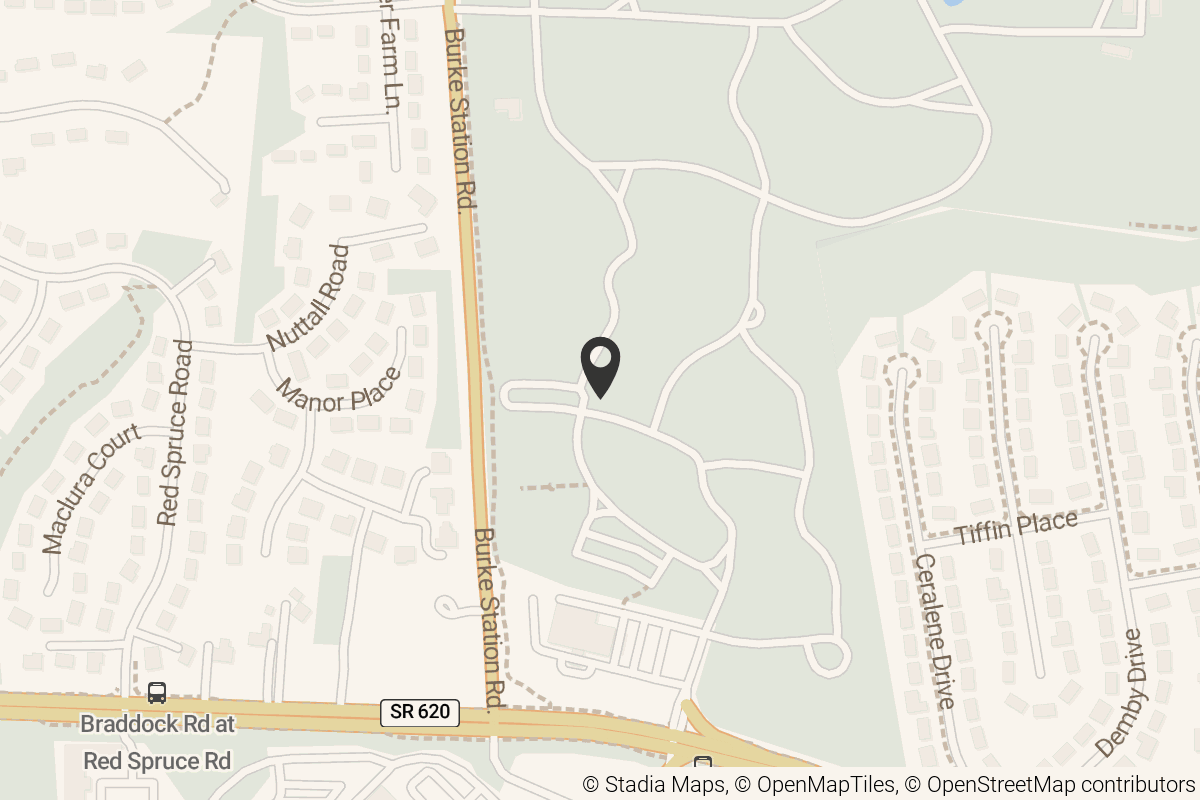 Map with location marker