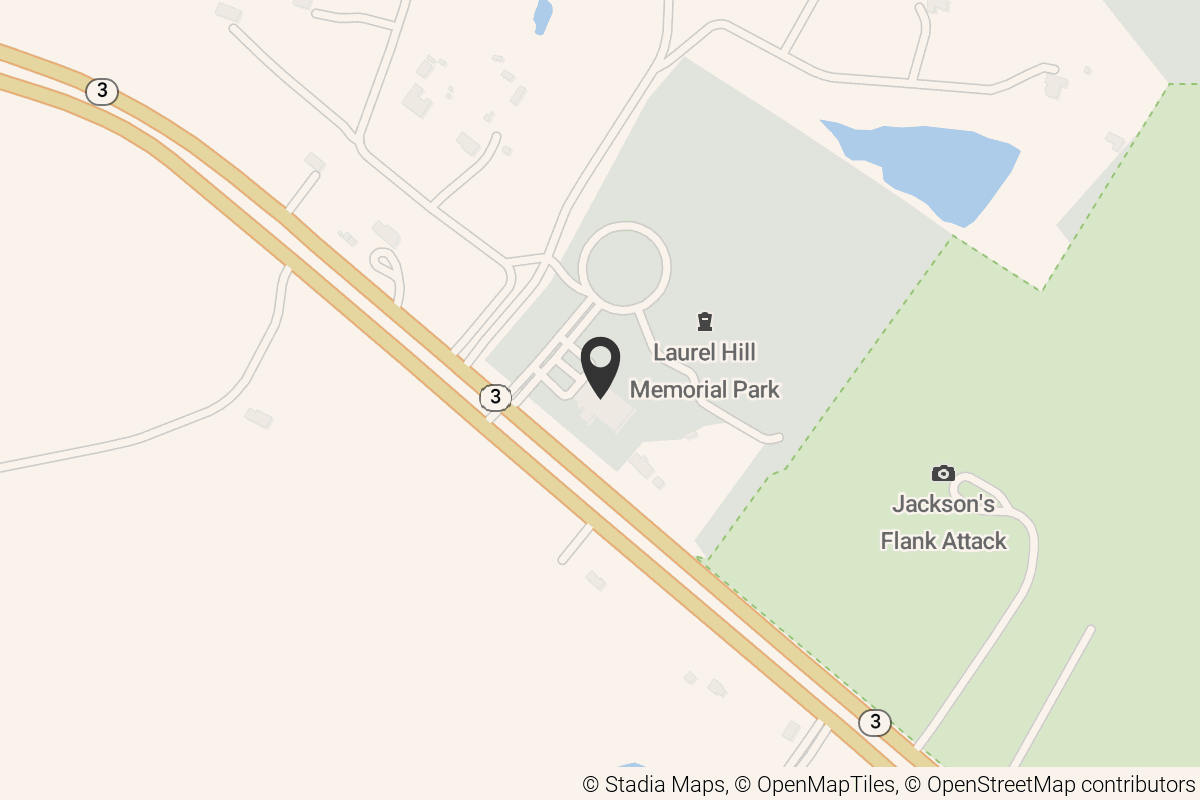 Map with location marker