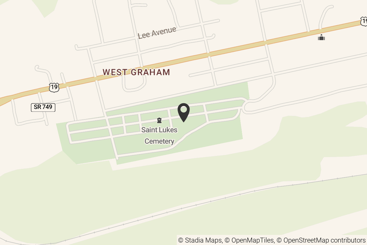 Map with location marker