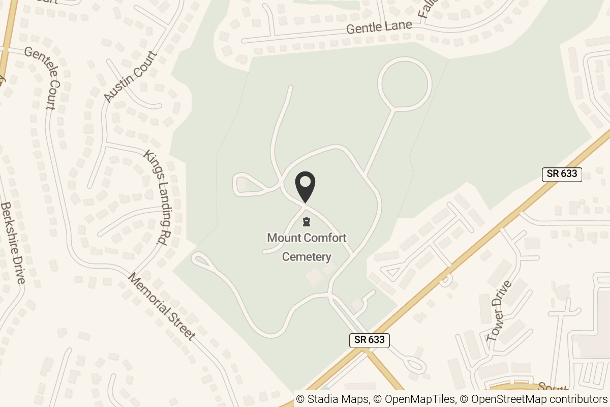 Map with location marker