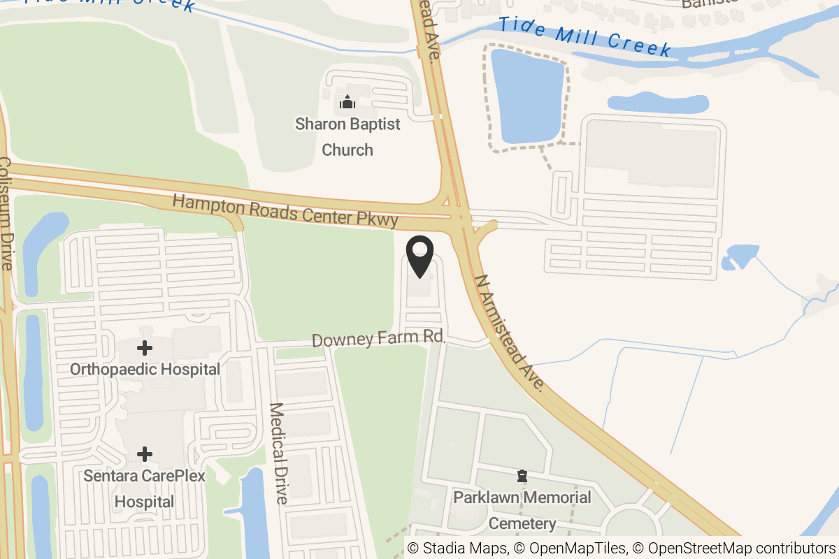 Map with location marker