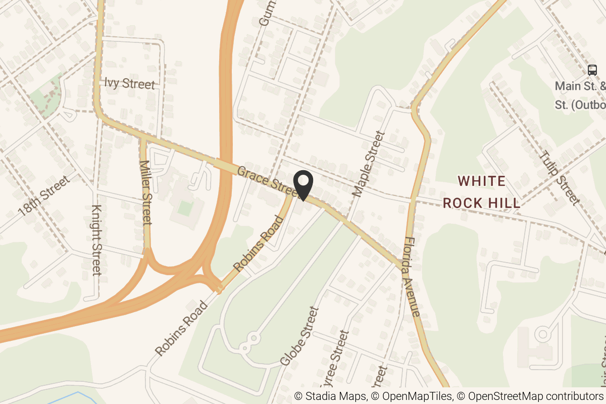 Map with location marker