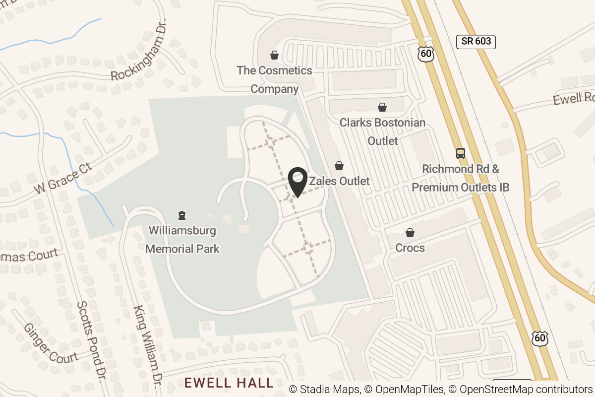 Map with location marker