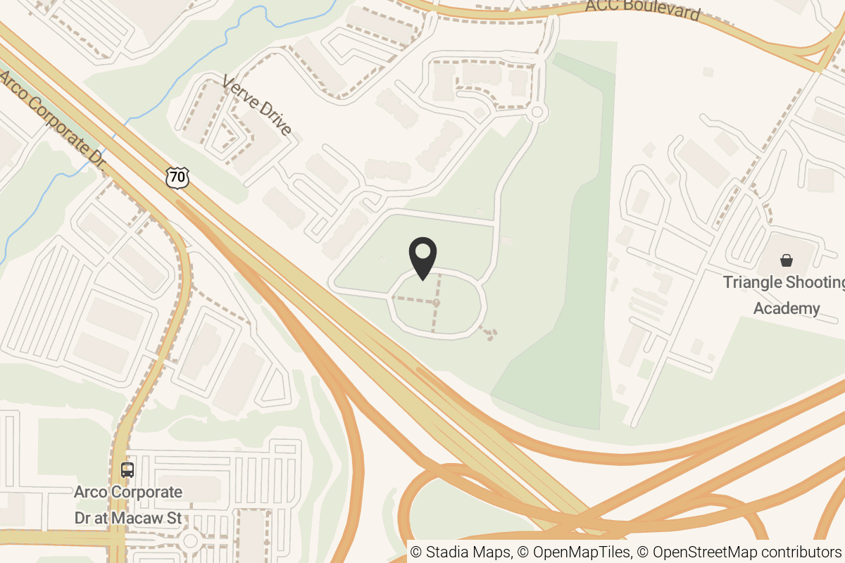 Map with location marker