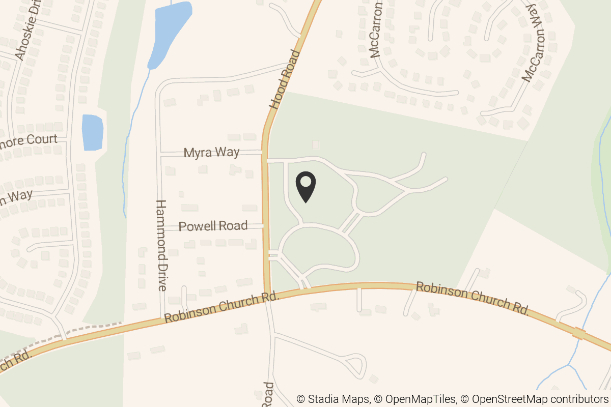 Map with location marker