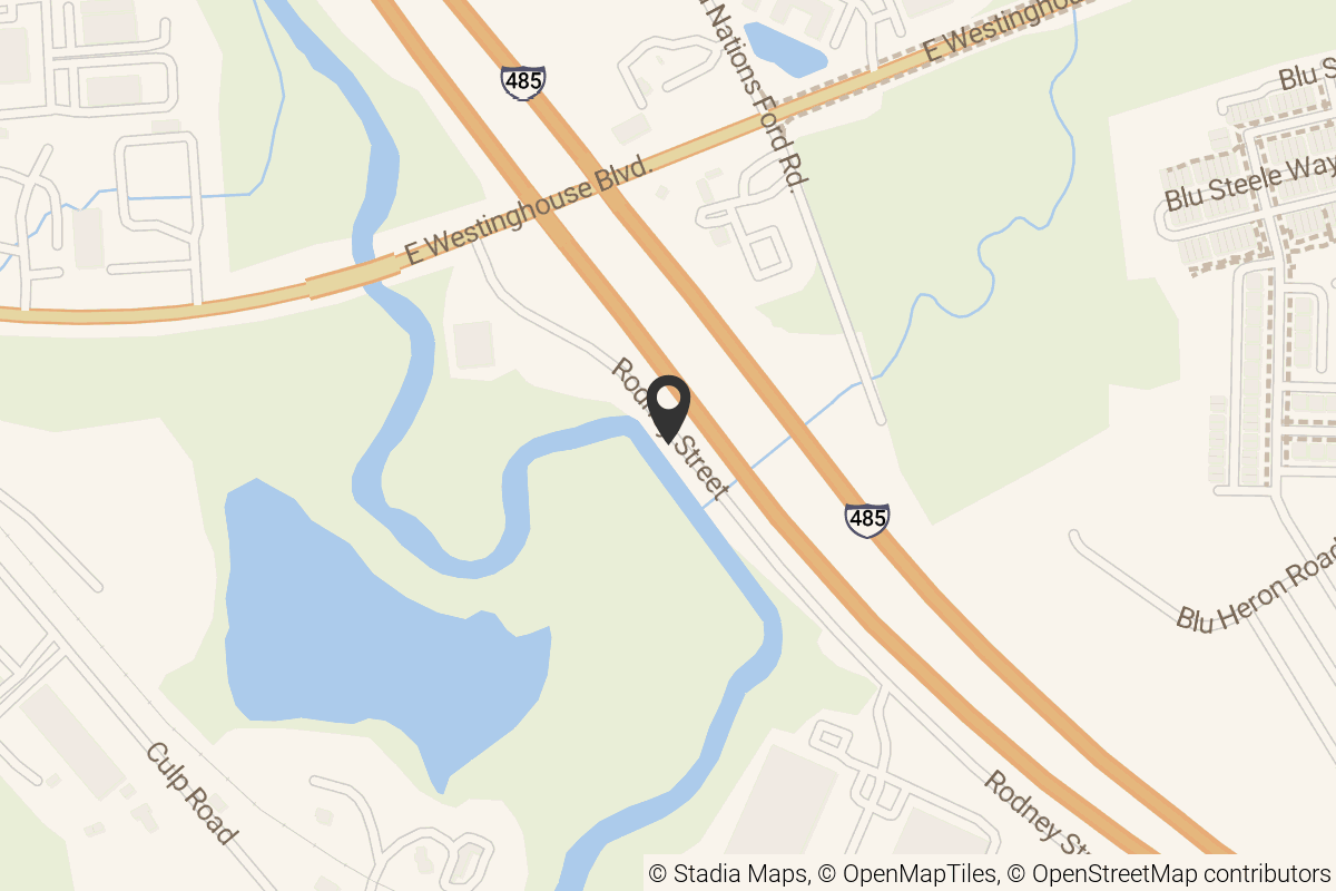 Map with location marker