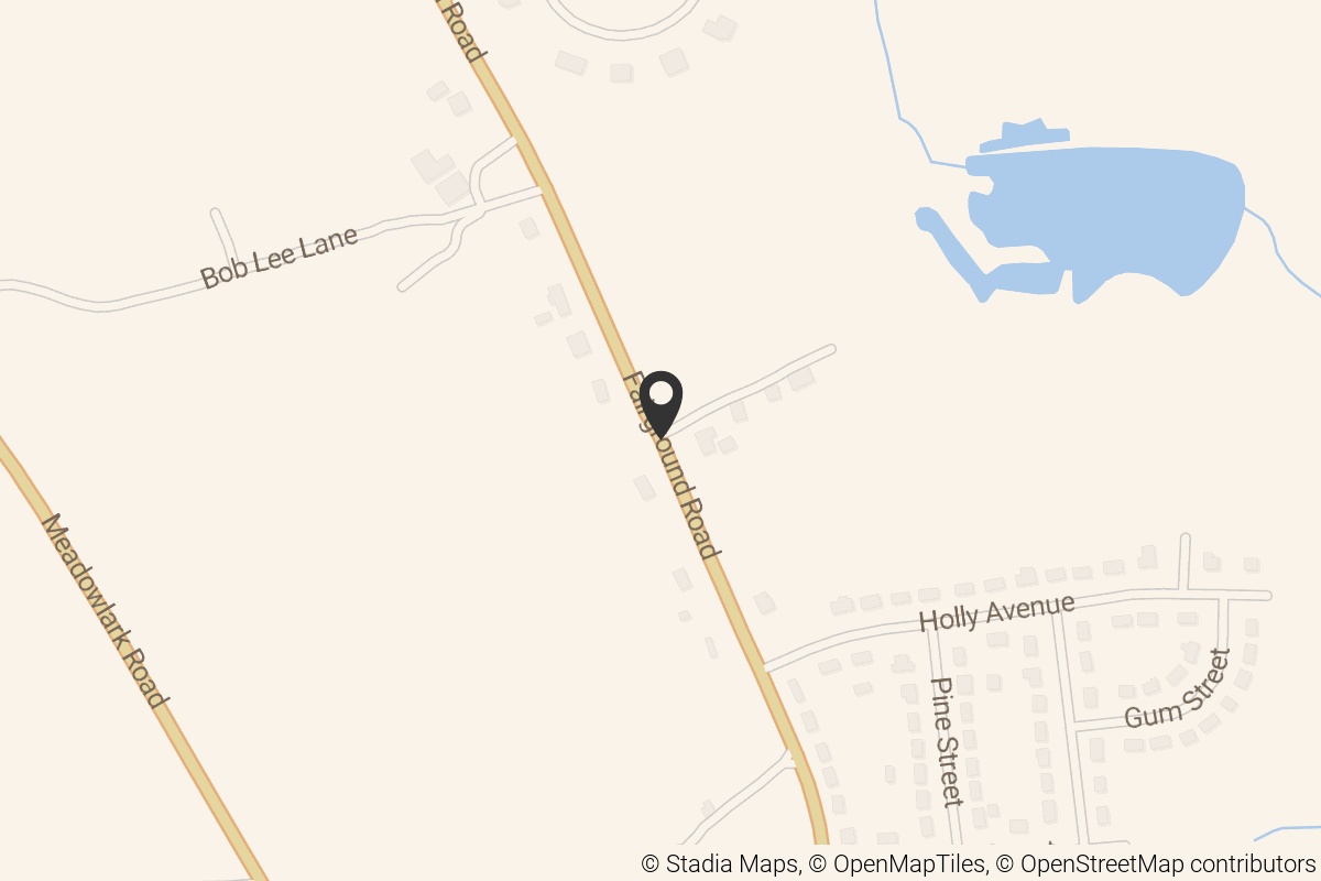 Map with location marker