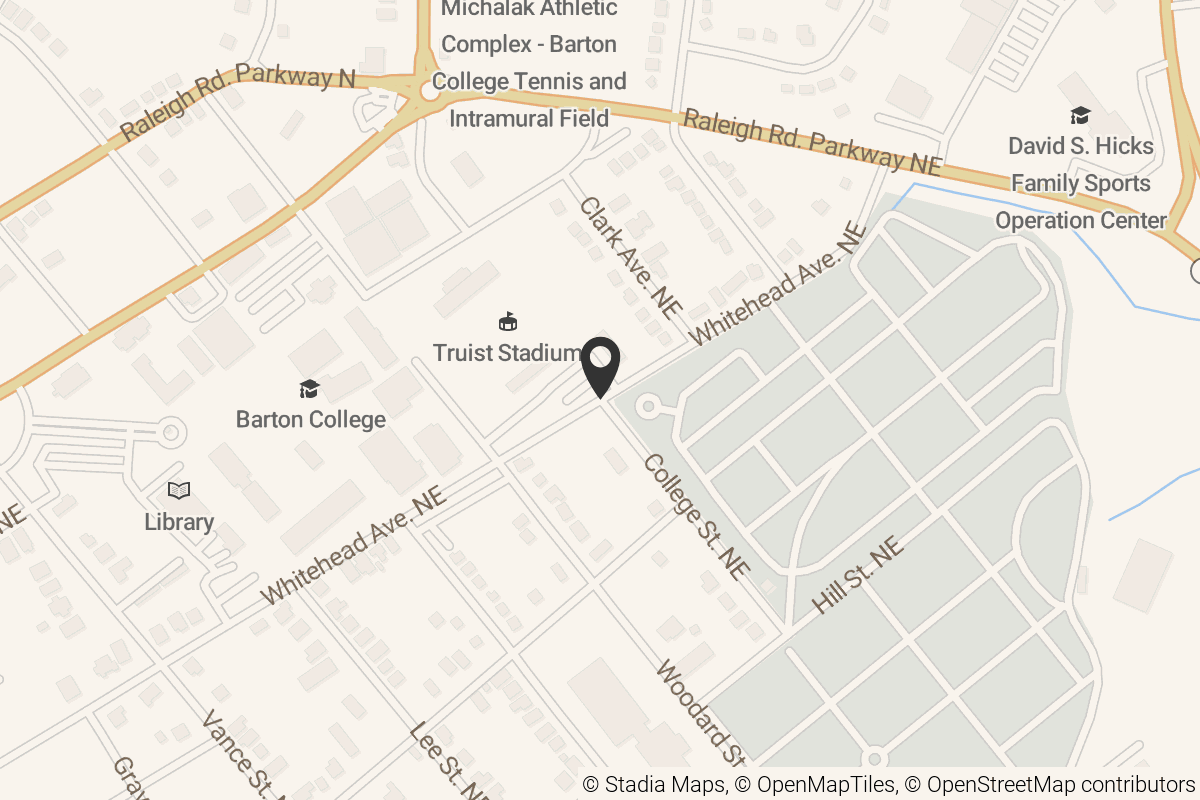 Map with location marker