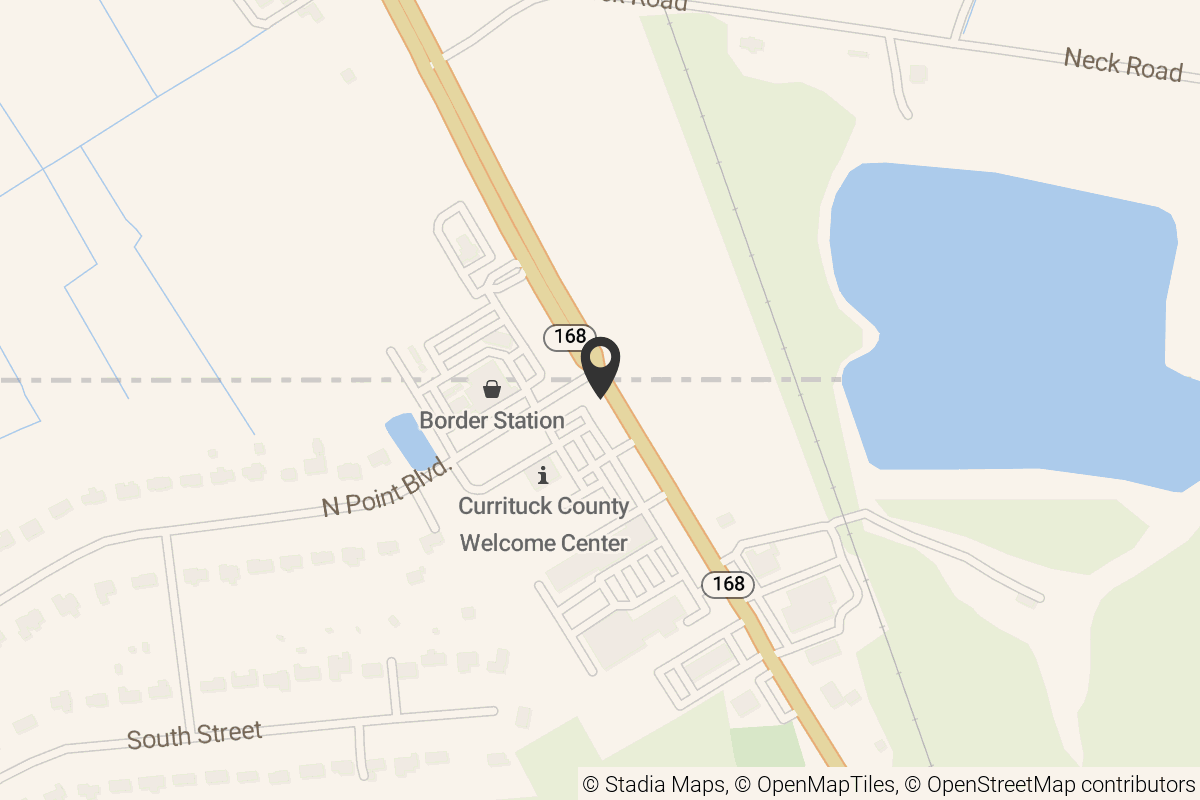 Map with location marker