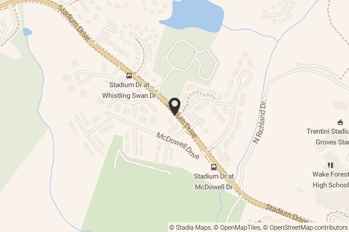 Map with location marker