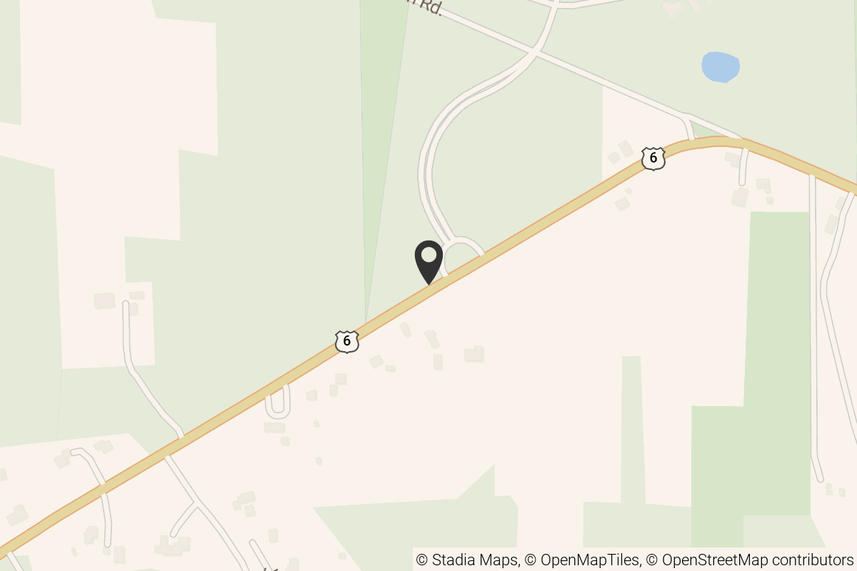 Map with location marker