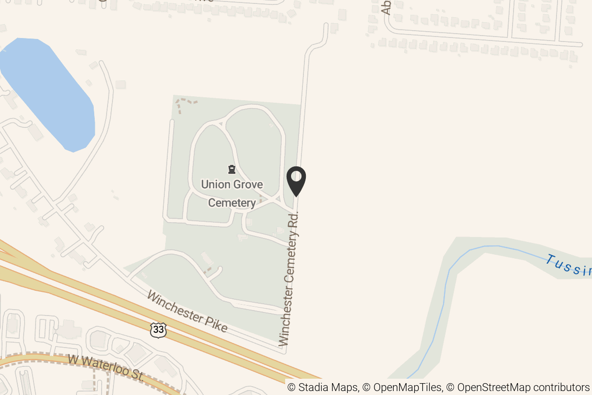 Map with location marker