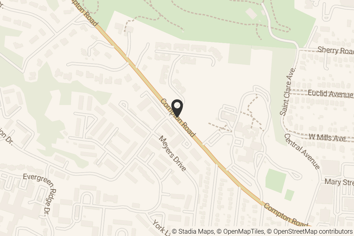 Map with location marker