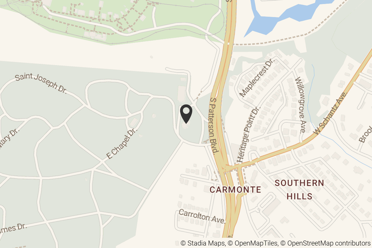 Map with location marker