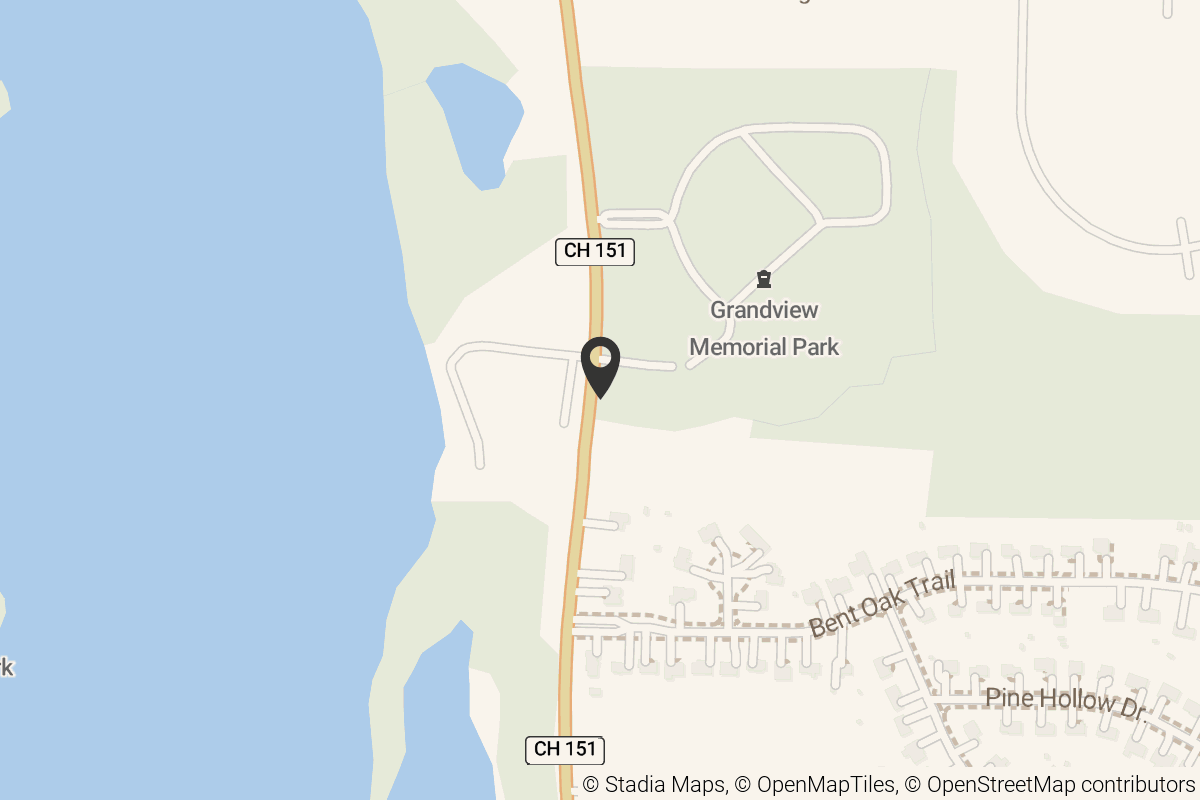 Map with location marker