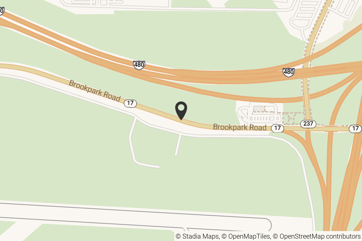 Map with location marker