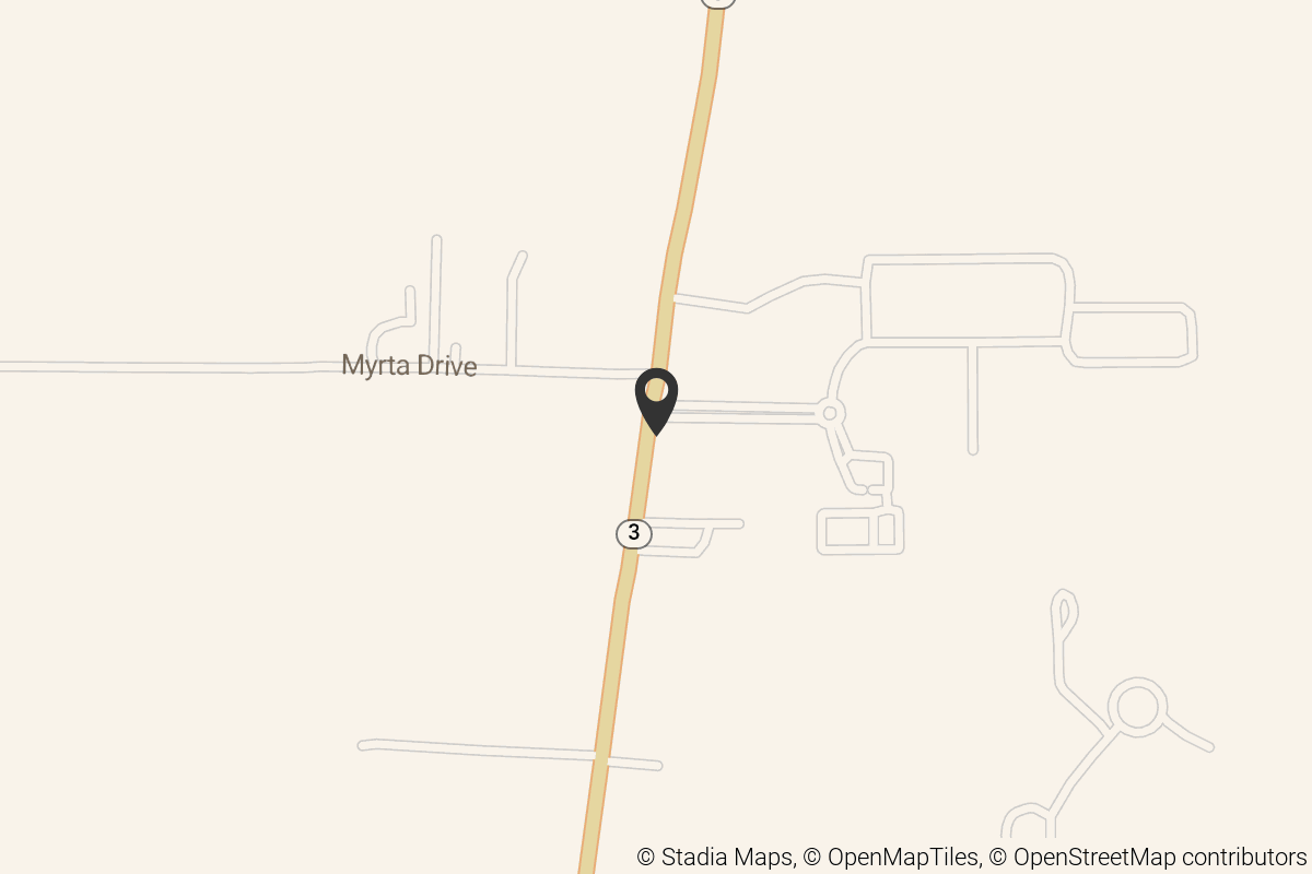 Map with location marker