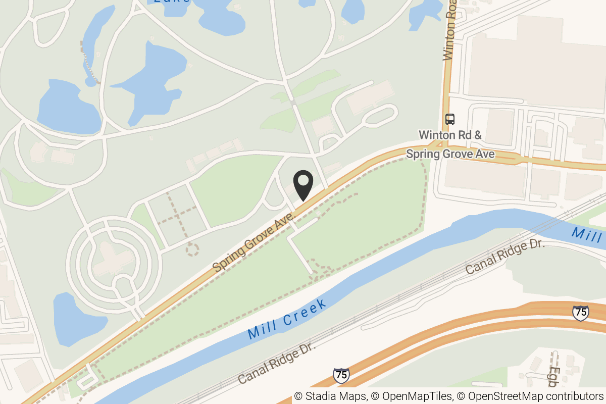 Map with location marker