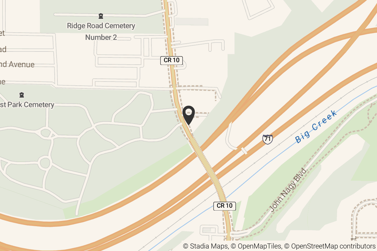 Map with location marker