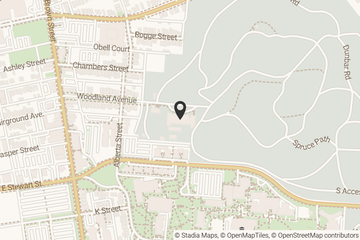 Map with location marker