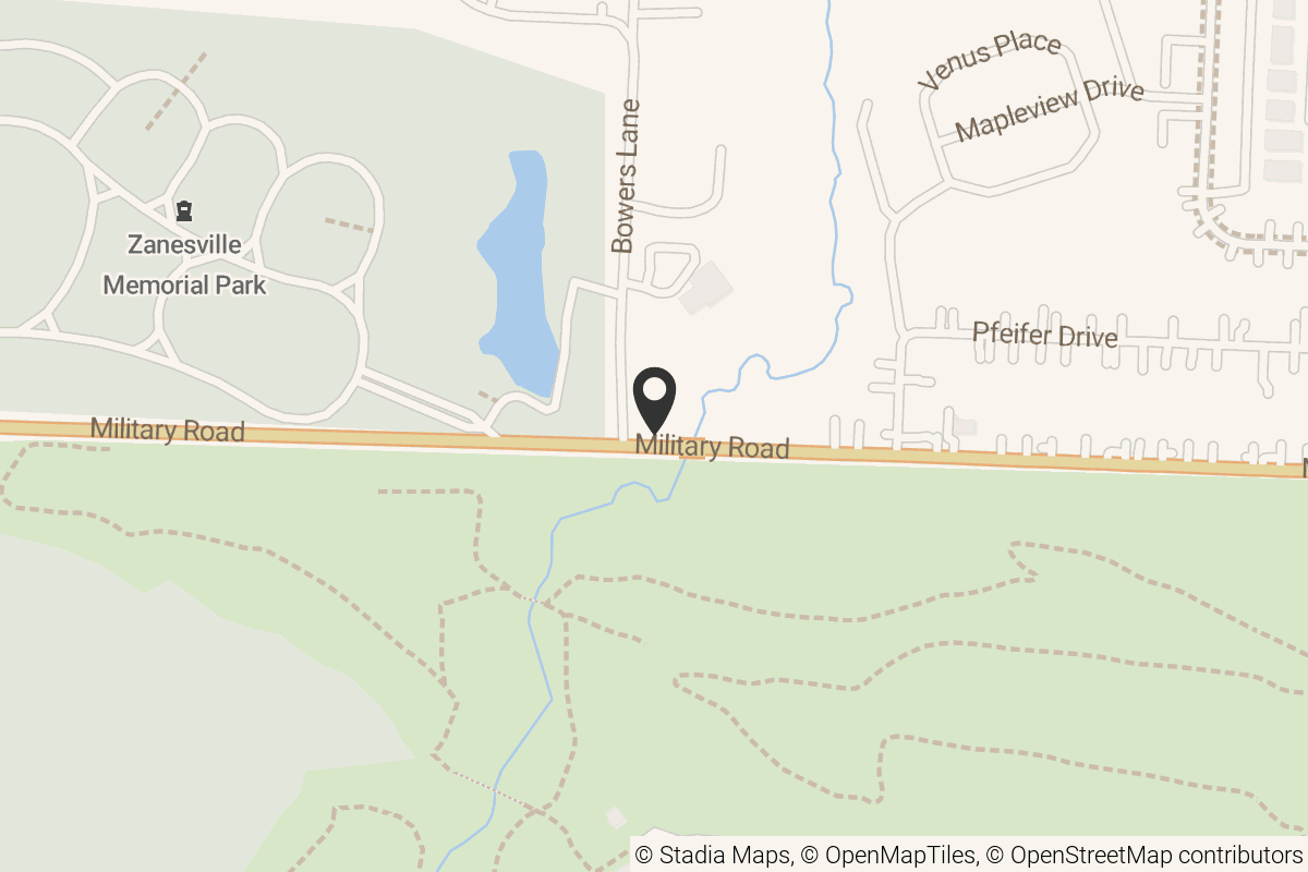 Map with location marker