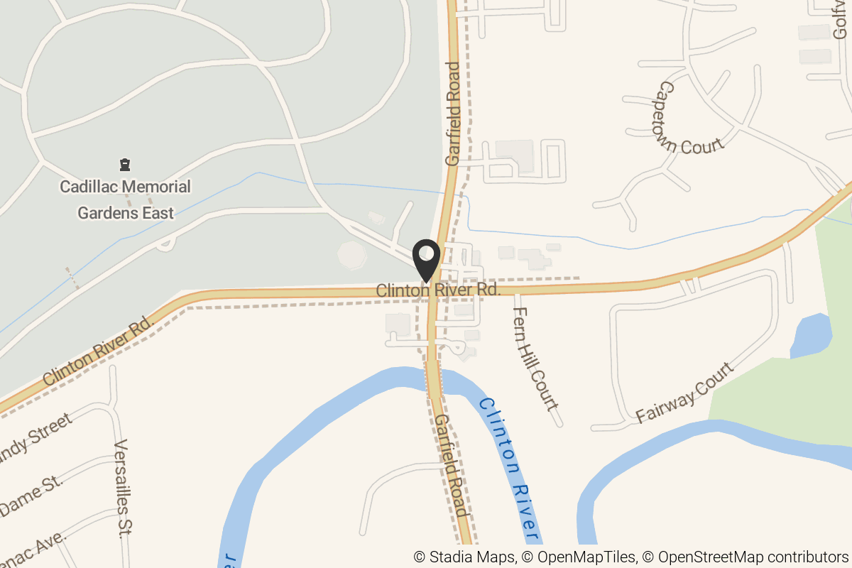 Map with location marker