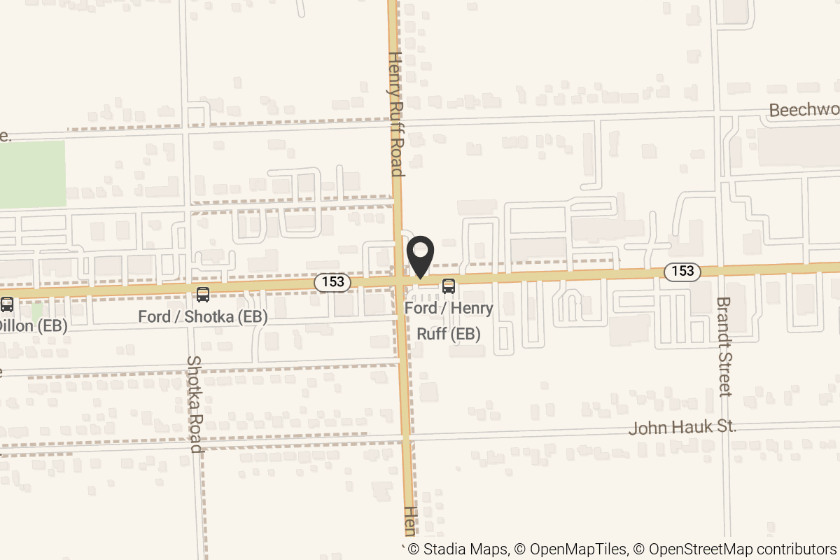 Map with location marker