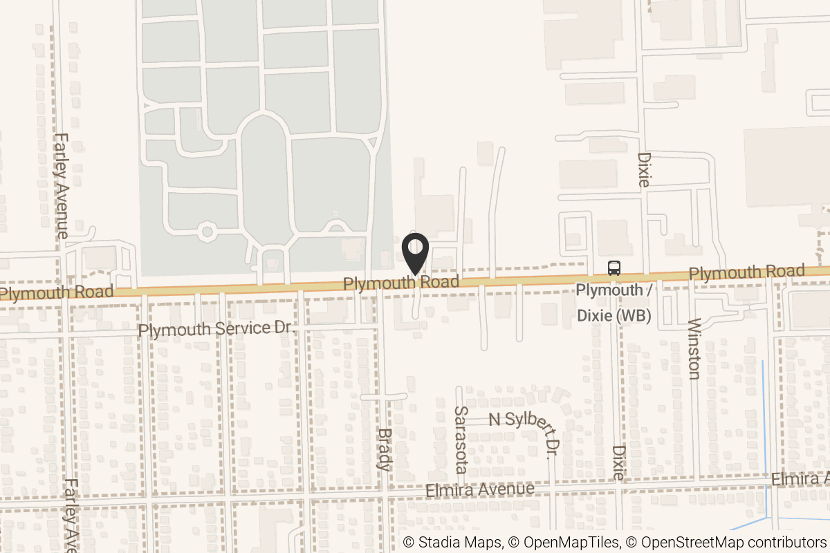 Map with location marker