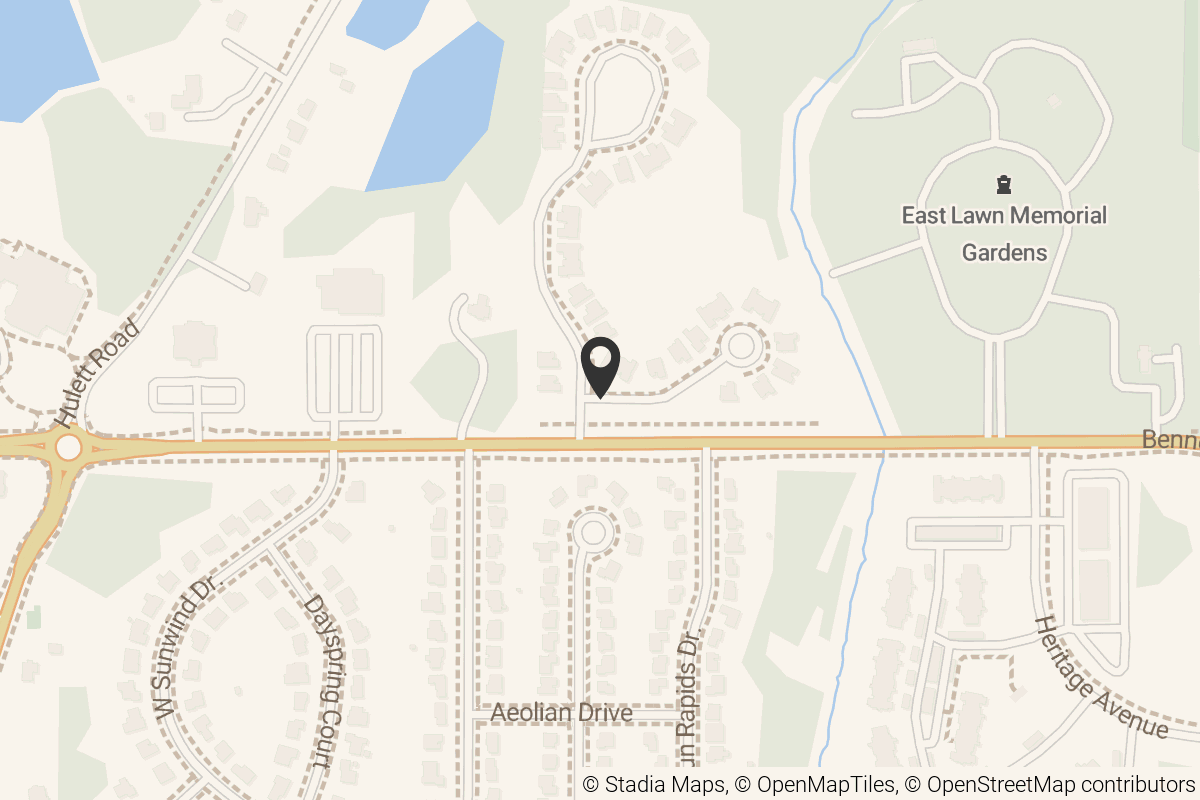 Map with location marker